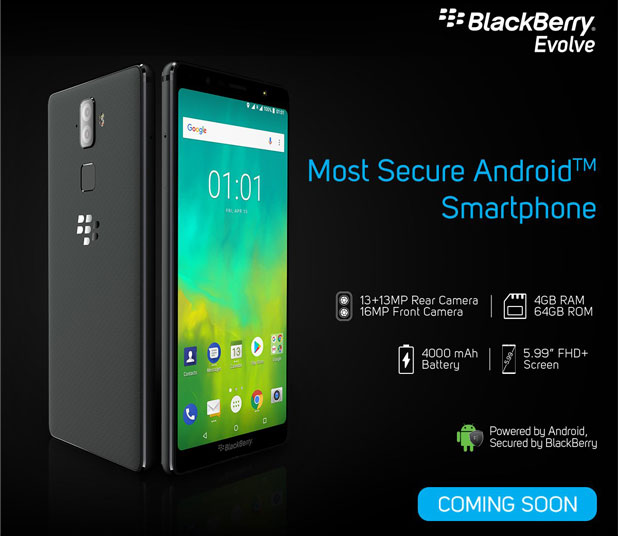 BlackBerry Evolve and Evolve X Launch