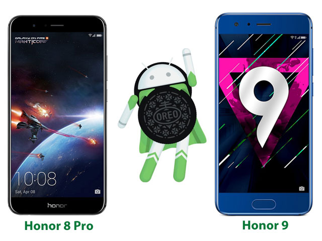 Honor 8 Pro and Honor 9 Android 8.0 Oreo Update