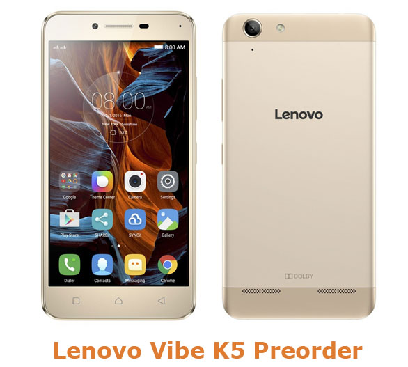 Lenovo Vibe K5 Image
