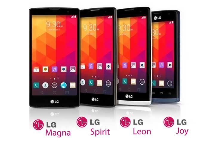 LG Magna LG Spirit LG Leon and LG Joy Announced
