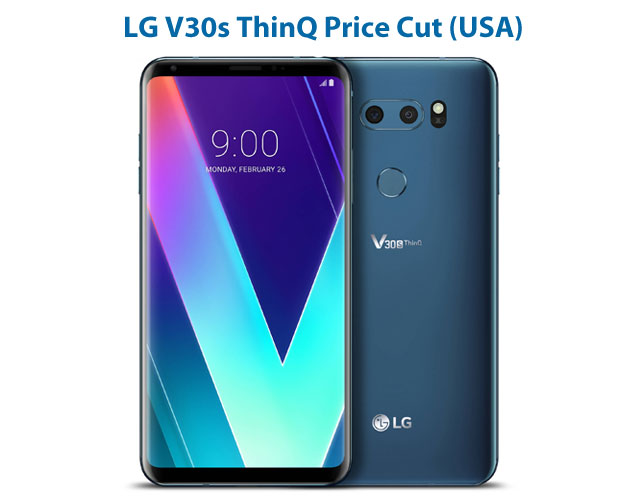 LG V30s ThinQ Preorder Price Drop in U.S
