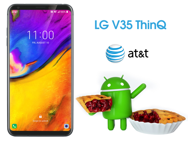 AT&T LG V35 ThinQ Android Pie Update