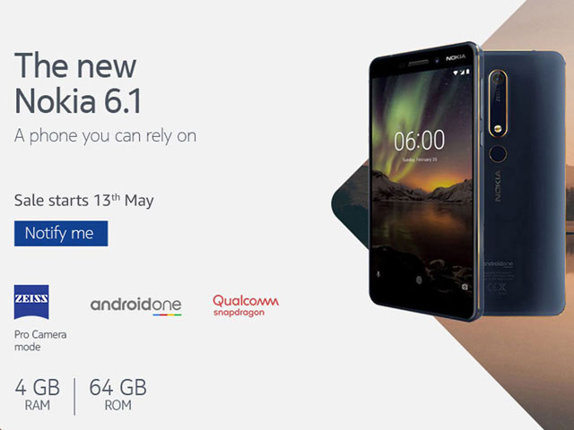 Nokia 6.1 / 6 (2018) 4GB With 64GB Storage 