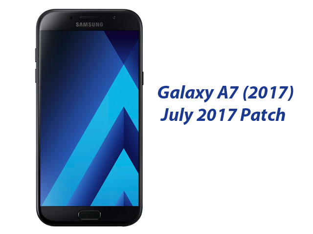 Samsung A7 (2017) A720 July Month Security Update