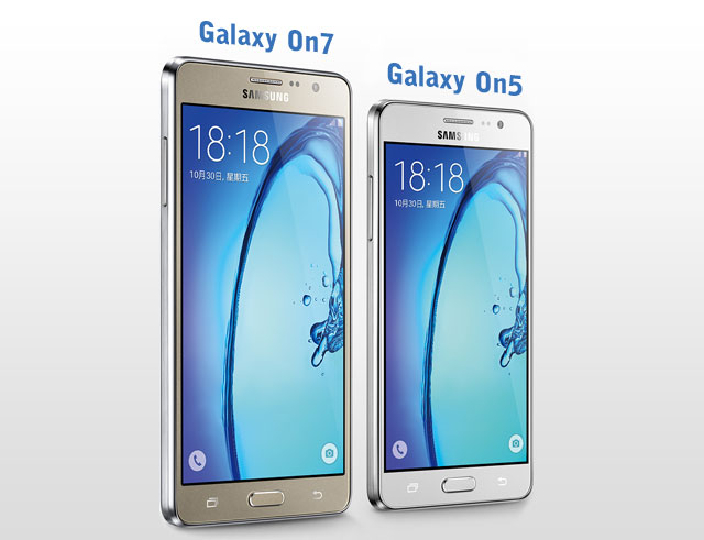 Samsung Galaxy On5 and Galaxy On7