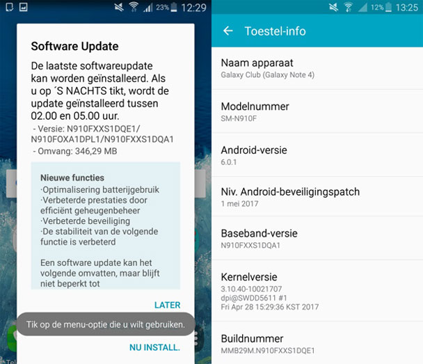 May Patch For Note 4 and Note Edge in Europe