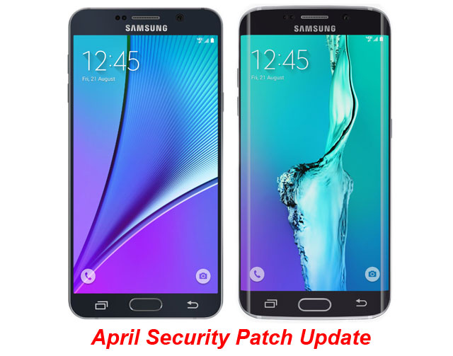 Verizon Note 5 and S6 Edge Plus April Security Update