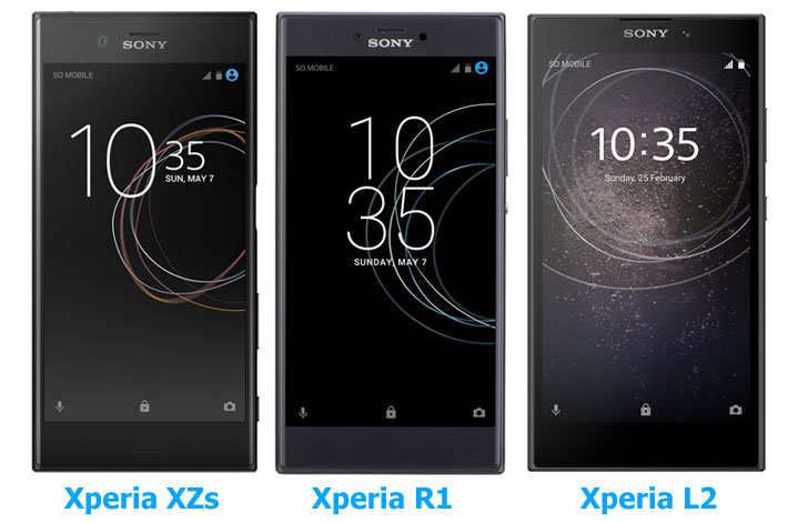 Sony Xperia XZs, Xperia L2, Xperia R1 Price Slash