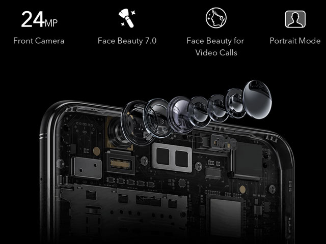 V7 Plus Selfie Camera Lens