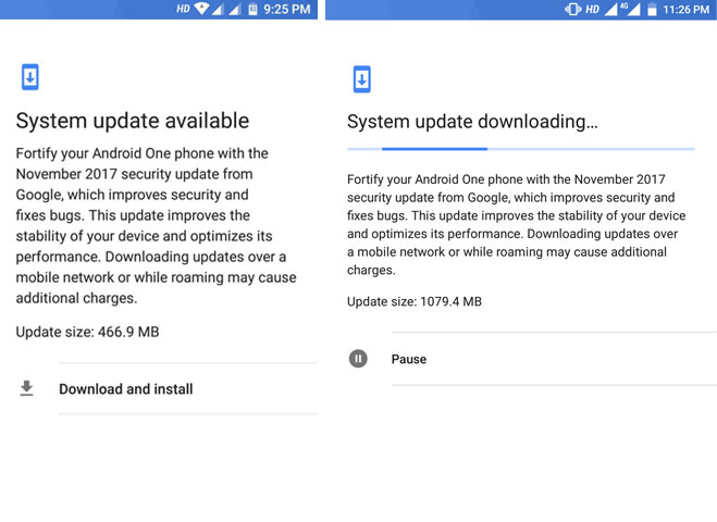 Xiaomi Mi A1 November Security Patch