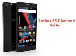 Archos announces 55 Diamond Selfie with fingerprint sensor